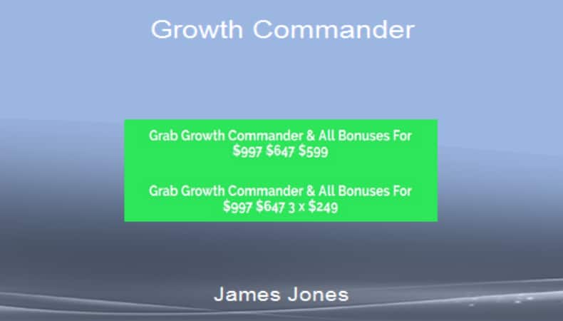 Growth Commander