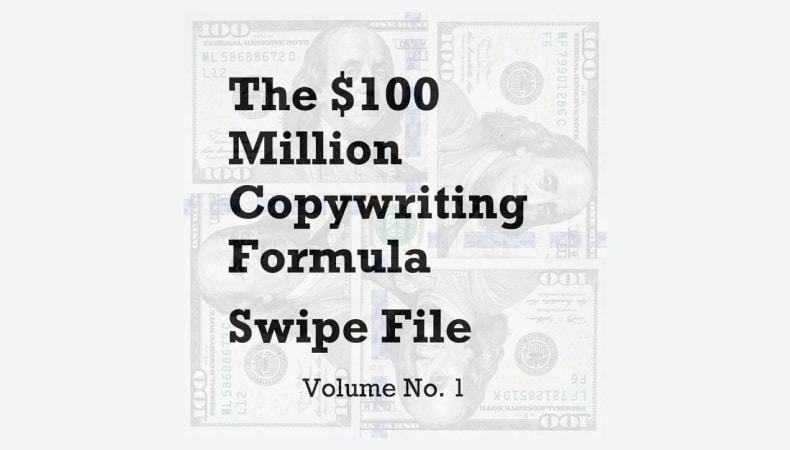 $1 Million Copywriting Formula Swipe File Volume 1