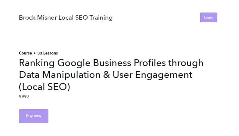 Ranking Google Business Profiles
