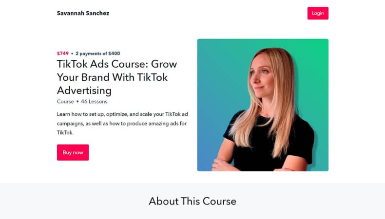 TikTok Ads Course