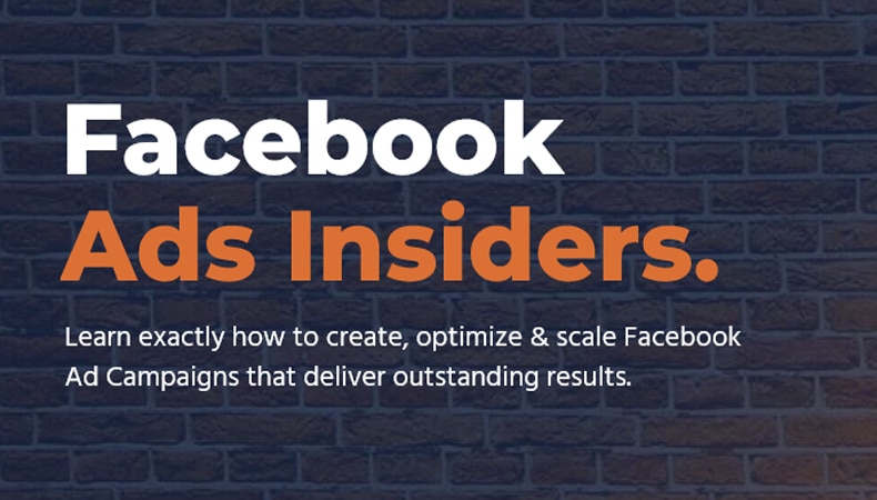 Facebook Ads Insiders 2022