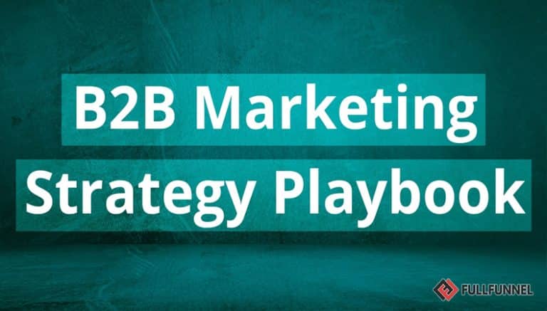 B2B Marketing Strategy Playbook - Zinkevich & Blagojevic