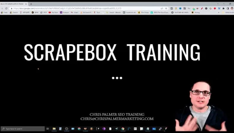 ScrapeBox Training