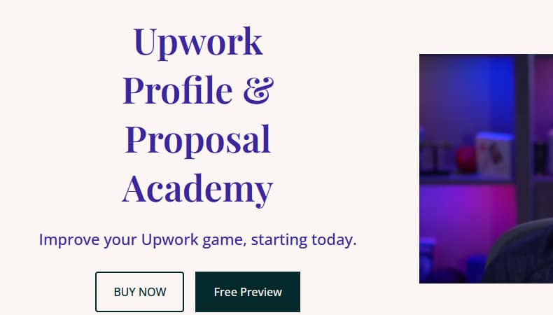 Upwork Profile and Proposal Academy