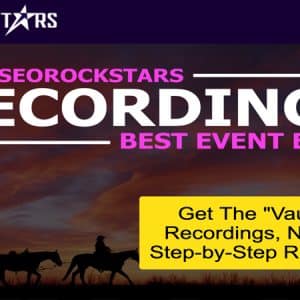 SEO Rockstars Recordings 2022