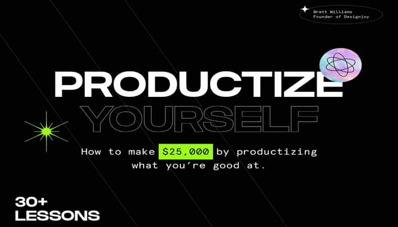 Productize Yourself