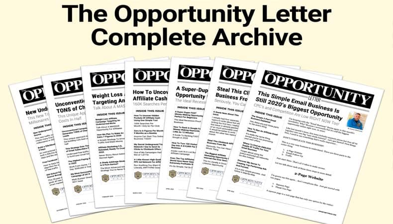 Opportunity Letter Archive