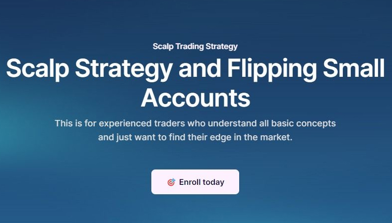 Opes Trading Group – Scalp Strategy And Flipping Small Accounts