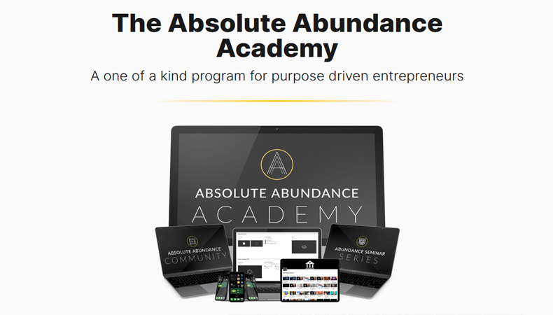 Justin C Scott – Absolute Abundance Academy