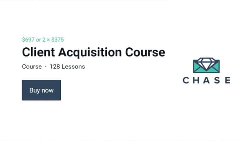 Chase Dimond – Client Acquisition Course