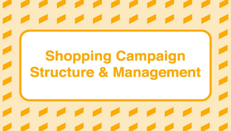 Take Some Risk – Shopping Campaign Structure and Management