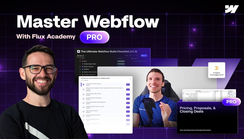 Ran Segall – Webflow Masterclass 4.0 Pro