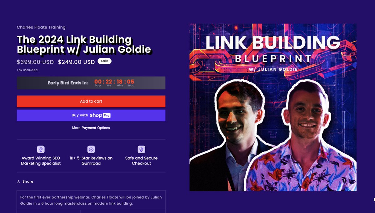 Julian Goldie – Link Building Blueprint