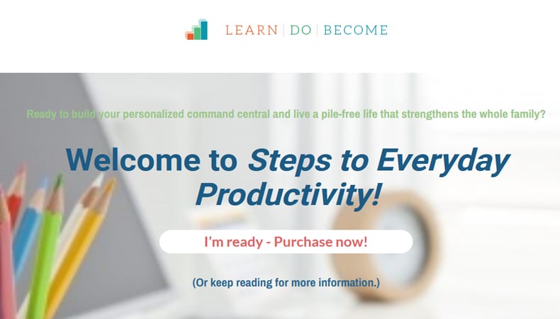 April and Eric Perry – Steps to Everyday Productivity