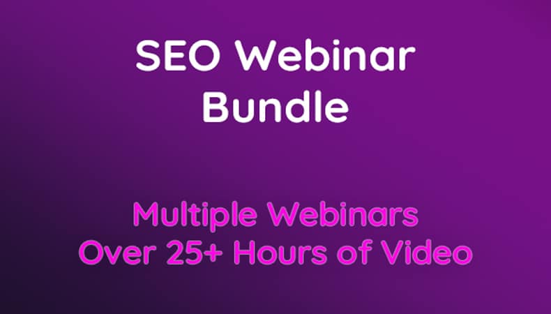 Daniel Foley Carter – SEO Webinar Bundle Course